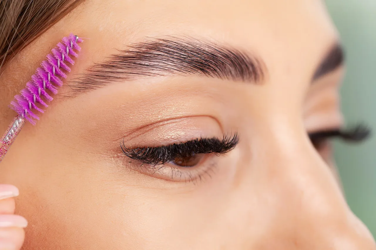 Brow lamination imagery published by Anima Med Spa
