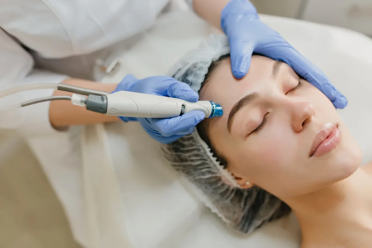 Hydradermabrasion imagery published by Anima Med Spa