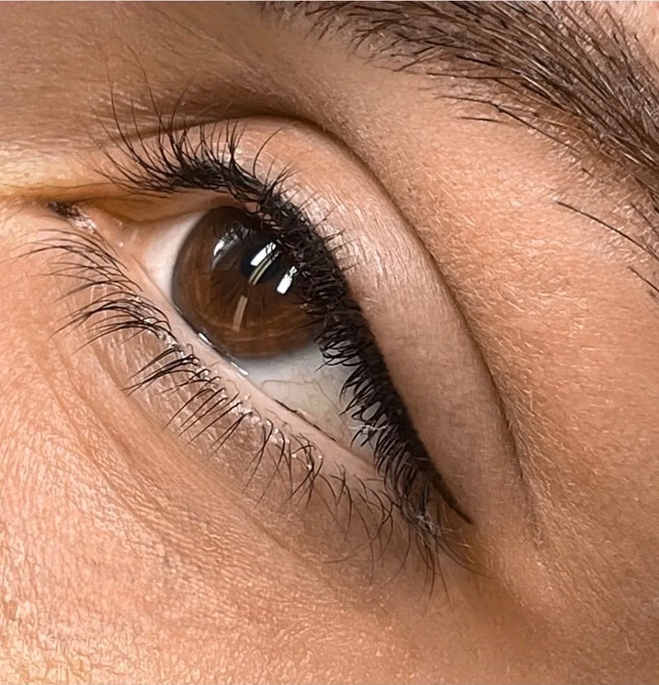Lash line enhancement imagery published by Anima Med Spa