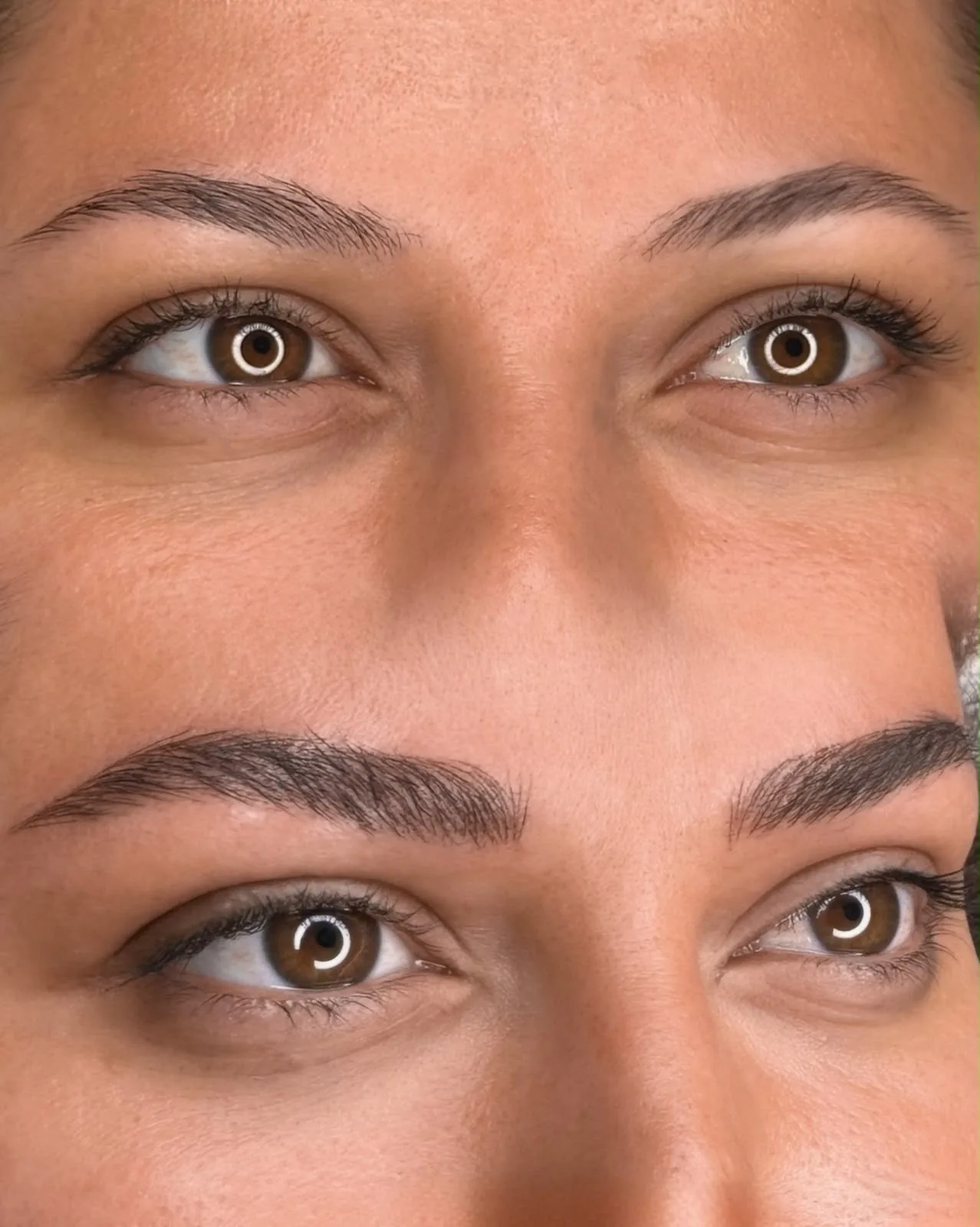 Microblading and light shading imagery published by Anima Med Spa